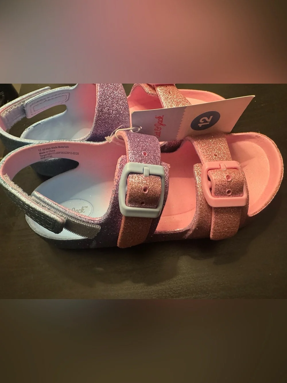Toddler sandals / size 12 NWT